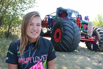 Monster Truck Teen Takes On The Pros