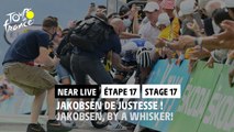 Jakobsen passe de justesse ! / Jakobsen gets there by a whisker! - Étape 17 / Stage 17 - #TDF2022