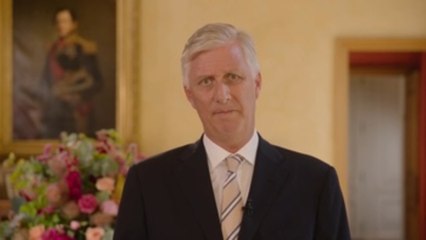 El rey belga pide "cohesión" para superar los retos de la guerra en Ucrania