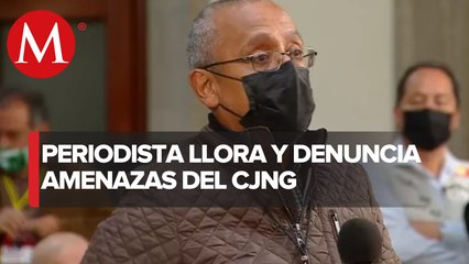 "Ayuda, recibí amenazas de muerte": periodista a AMLO en la Mañanera
