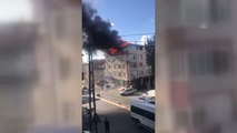Sultanbeyli'de bir binanın üst katında çıkan yangın söndürüldü