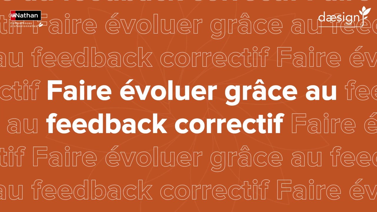 Daesign - Faire évoluer grâce au feedback corre...