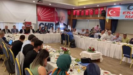 CHP Ekonomi Masası heyeti temaslarını sürdürdü