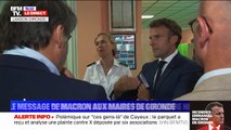 EN DIRECT - Emmanuel Macron à la rencontre des maires de Gironde: 