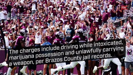 Texas A&M WR Ainias Smith Arrested on DWI, Weapon Charges