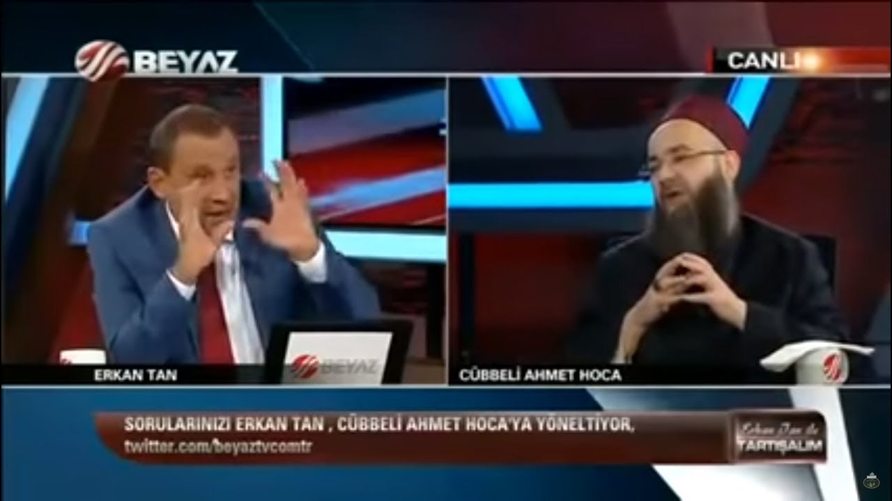Cübbeli Ahmet Hoca ile Habertürk Erkan Tan İle Tartışıyorum Programı 02 Ekim 2014