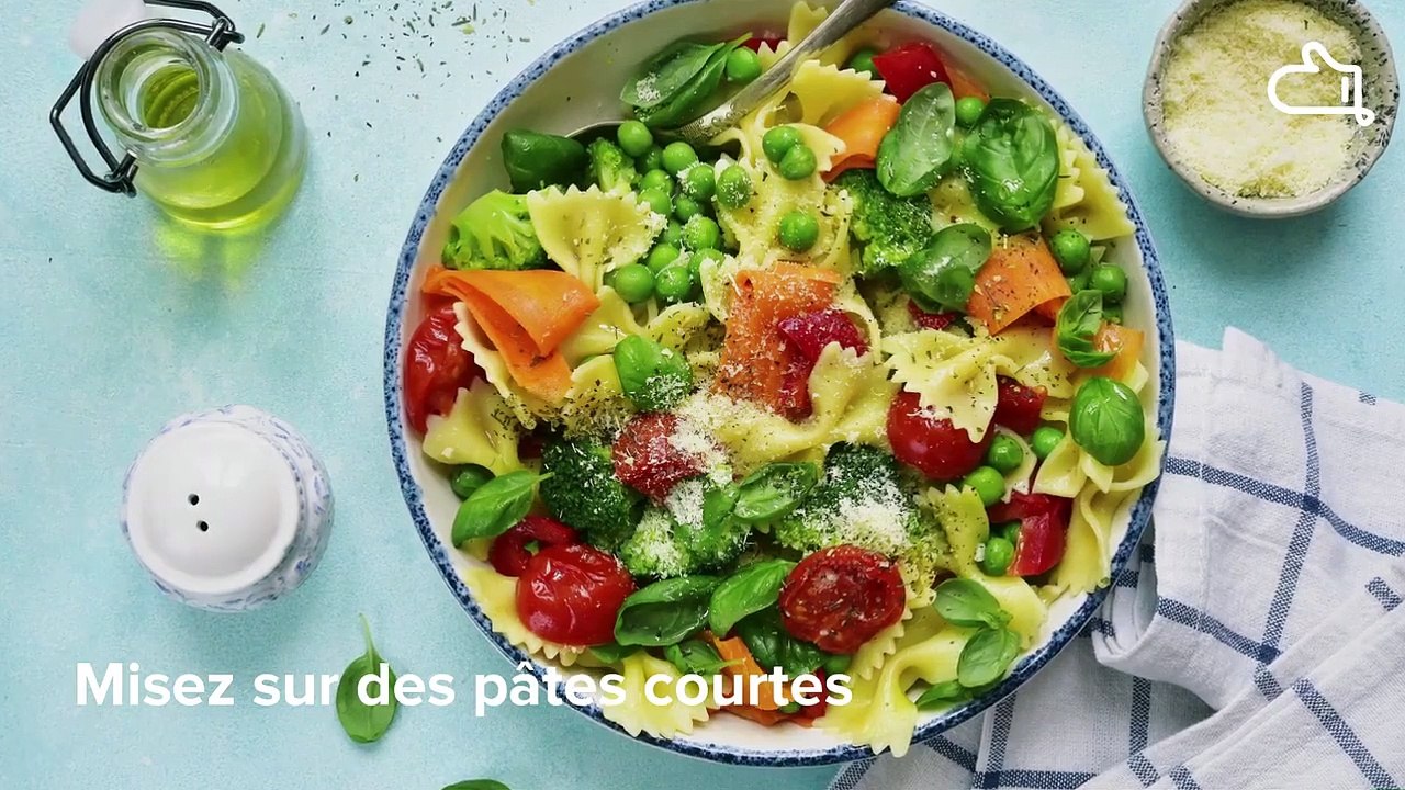 Ces erreurs que l'on fait lorsqu'on prépare une salade de pâtes