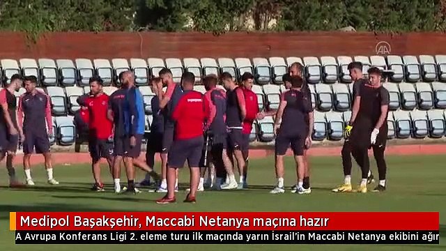 Maccabi Netanya, Medipol Başakşehir maçının hazırlıklarını tamamladı