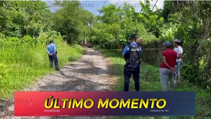 ¡Sin vida encuentran una persona en Los Naranjos, Peña Blanca, Cortés!