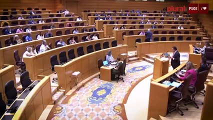 El vídeo de un senador: "Me dirijo a Feijóo para decirle que viene muy poco al Senado"