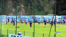 Lazio | Il TG da Auronzo di Cadore: si lavora prima dell'amichevole