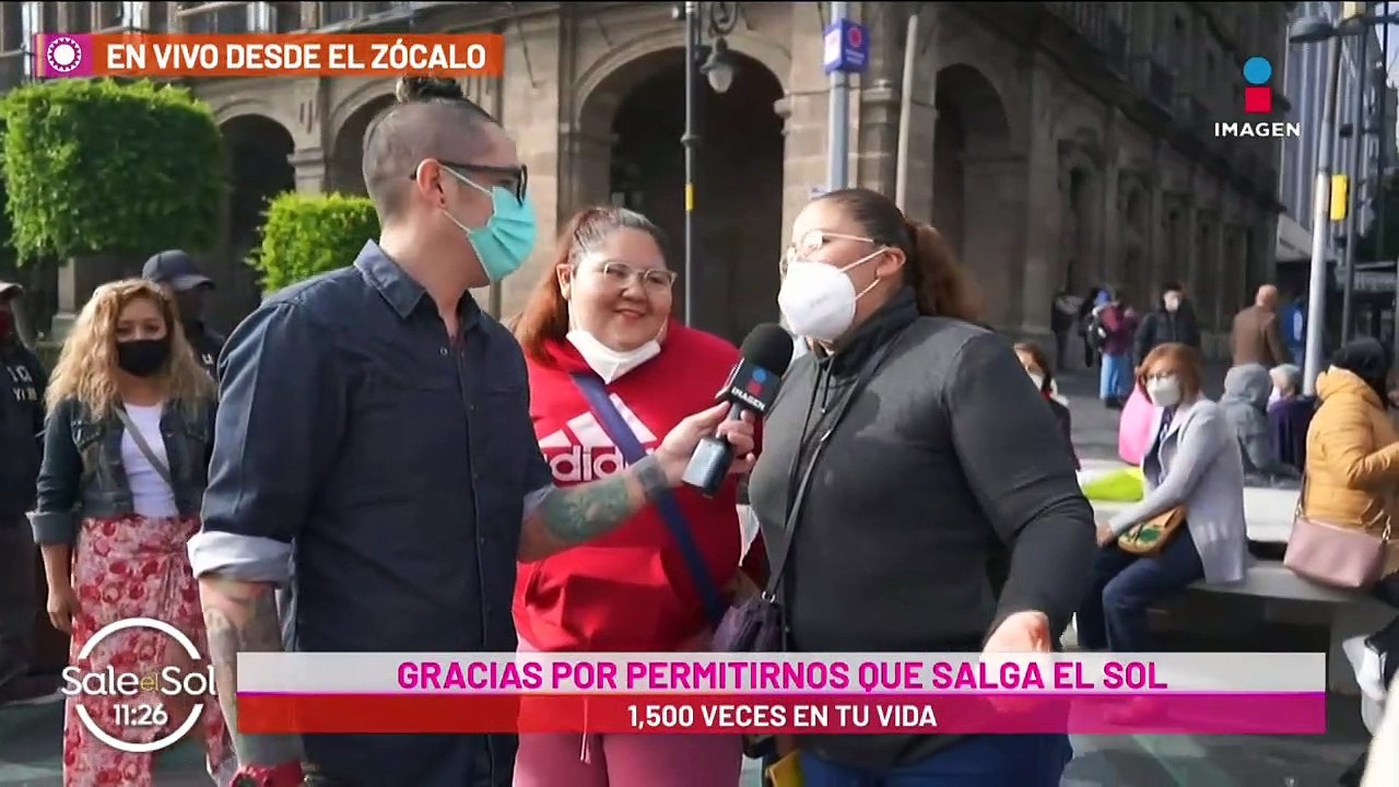 Seguimos festejando nuestros 1,500 programas en el Zócalo