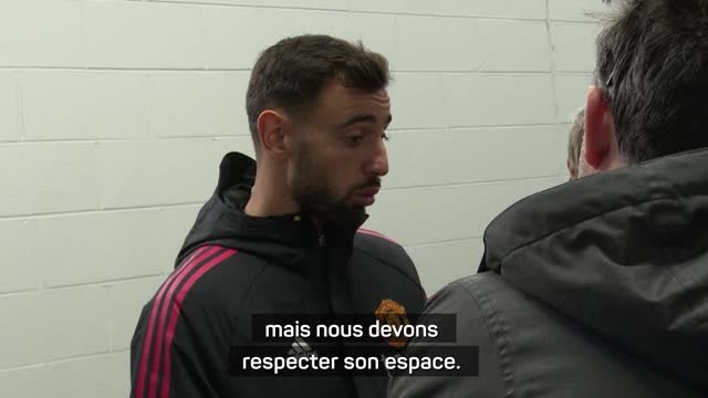 Man United - Fernandes sur les rumeurs autour de Ronaldo : Respecter son espace