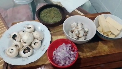 receta champiñon rellenos¡¡¡¡
