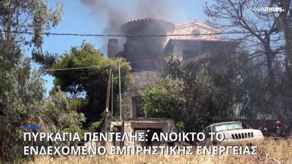 Φωτιές σε Μέγαρα και Σαλαμίνα: Βελτιωμένη η εικόνα και στα δύο μέτωπα