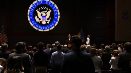 Moglie Zelensky chiede al Congresso Usa più armi per l'Ucraina
