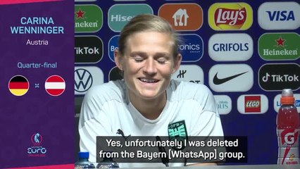 Wenninger deleted from Bayern WhatsApp group