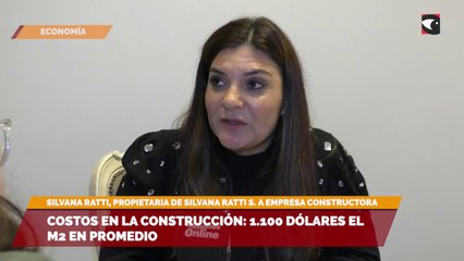 Costos en la construcción 1.100 dólares el m2 en promedio