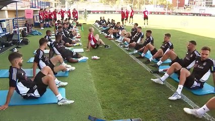 Beşiktaş, İspanya kampındaki ilk çalışmasını yaptı