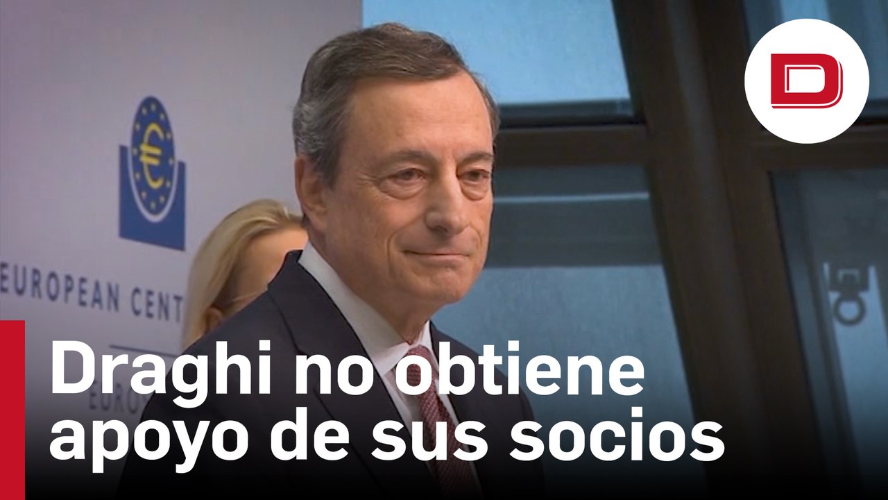 Draghi no obtiene el apoyo de sus socios e Italia se ve abocada a unas nuevas elecciones