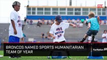 Broncos Named 2022 Humanitarian Team of Year