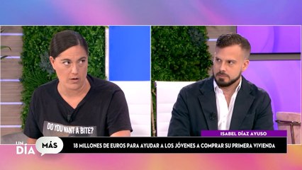 Loreto Ochando y Javier Villamor debaten sobre la ayuda de Ayuso a los jóvenes y sobre la "Púnica"