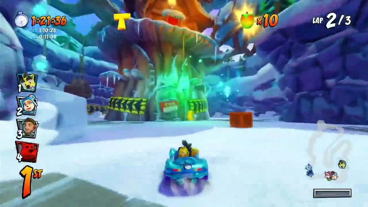 Polar Pass CTR Challenge Gameplay - Crash Team Racing Nitro-Fueled (Letter Locations)