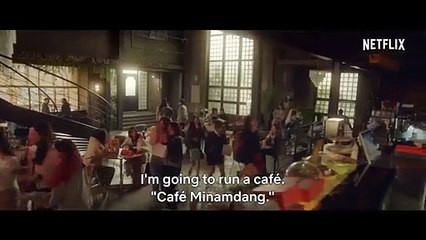 'Café Minamdang' - Tráiler oficial en coreano subtitulado en inglés - Netflix