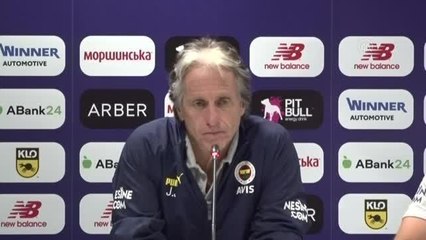 Dinamo Kiev-Fenerbahçe maçının ardından - Jorge Jesus (2)