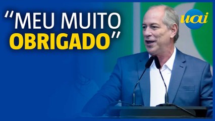 Ciro Gomes é o 1º a confirmar candidatura ao Planalto