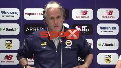Jorge Jesus: "Hakem konuşmak istemem"