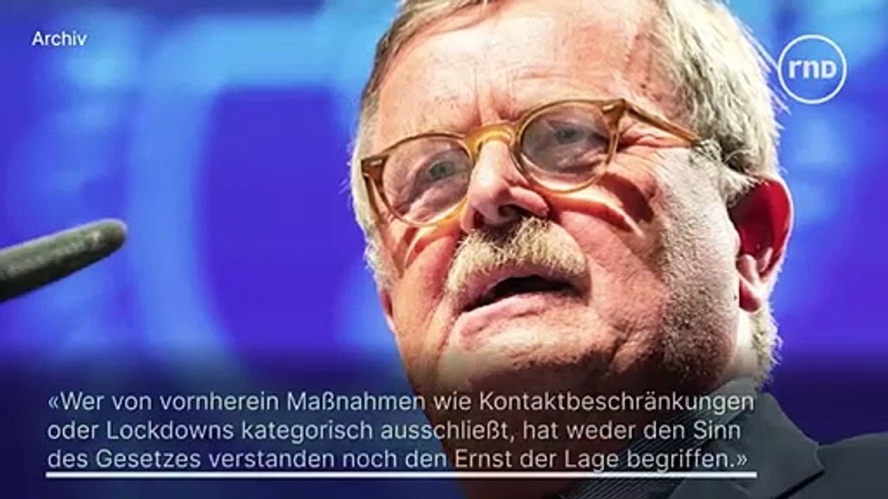 Weltärztechef Montgomery: Lockdowns nicht kategorisch ausschließen