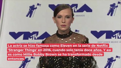 Millie Bobby Brown: la radical transformación de la actriz de 'Stranger Things'