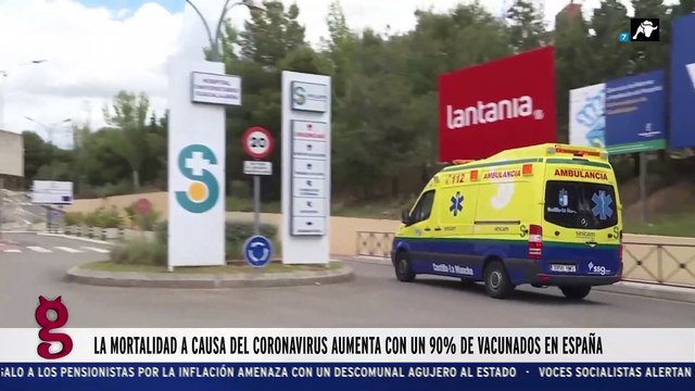 La mortalidad a causa del coronavirus aumenta con un 90% de vacunados en España
