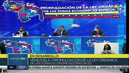 Download Video: Pdte. Nicolás Maduro promulga ley que favorece desarrollo de zonas económicas especiales