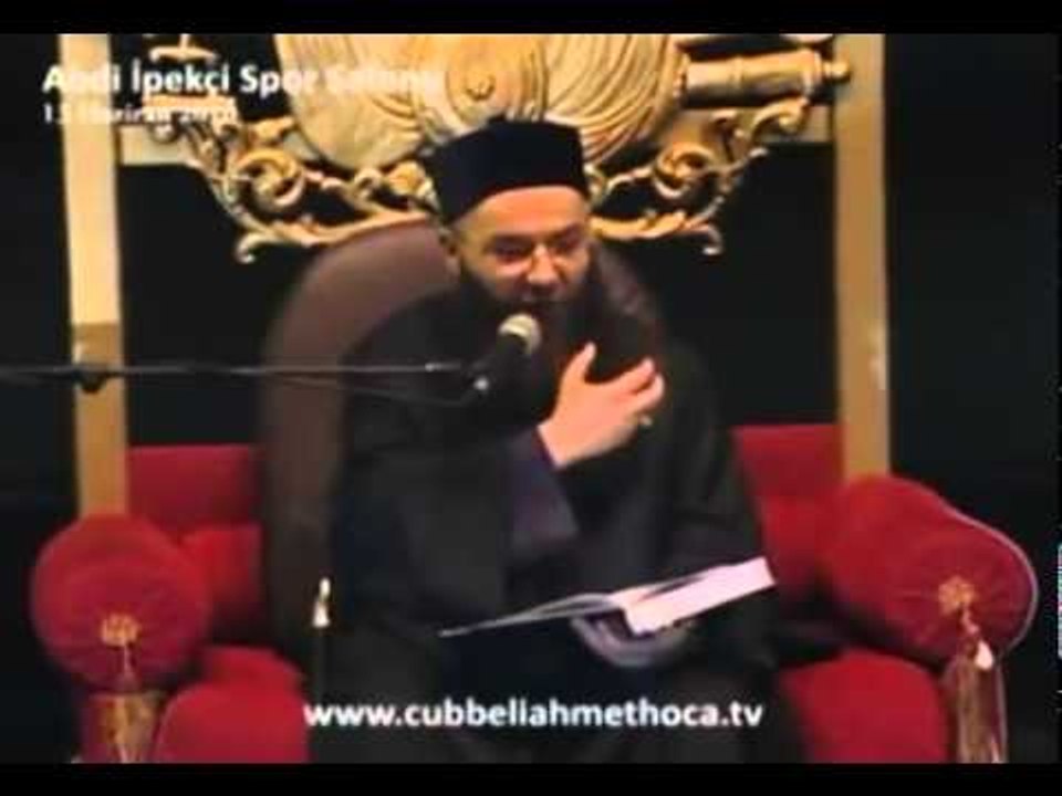 Abdi İpekçi Spor Salonundaki Sohbeti 13 06 2010  Cübbeli Ahmet Hoca
