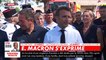 Incendie en Gironde : Regardez l'intégralité de la déclaration d'Emmanuel Macron à la Teste de Busch aux côtés des pompiers