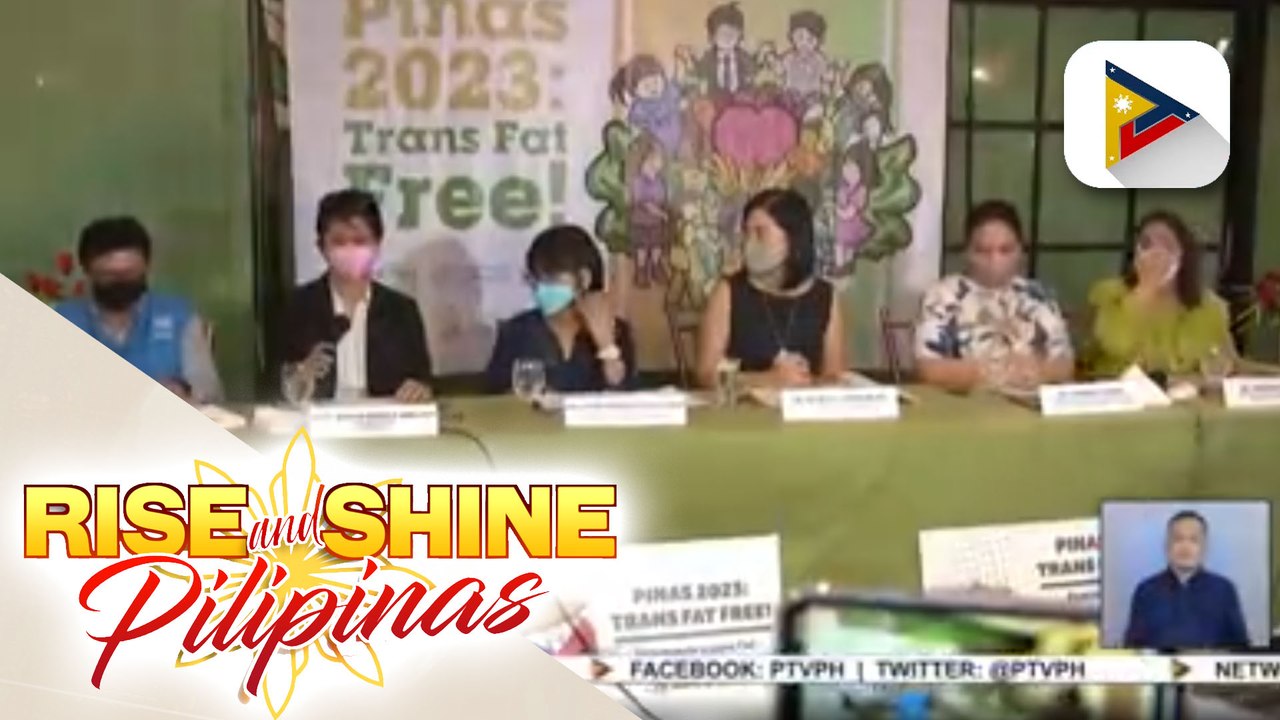DOH at FDA, nagpaalala sa food industry na tanggalin ang trans fatty acids sa mga produkto