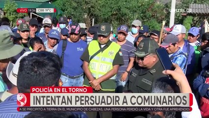 Se reinstala el bloqueo en El Torno tras una hora de cuarto intermedio