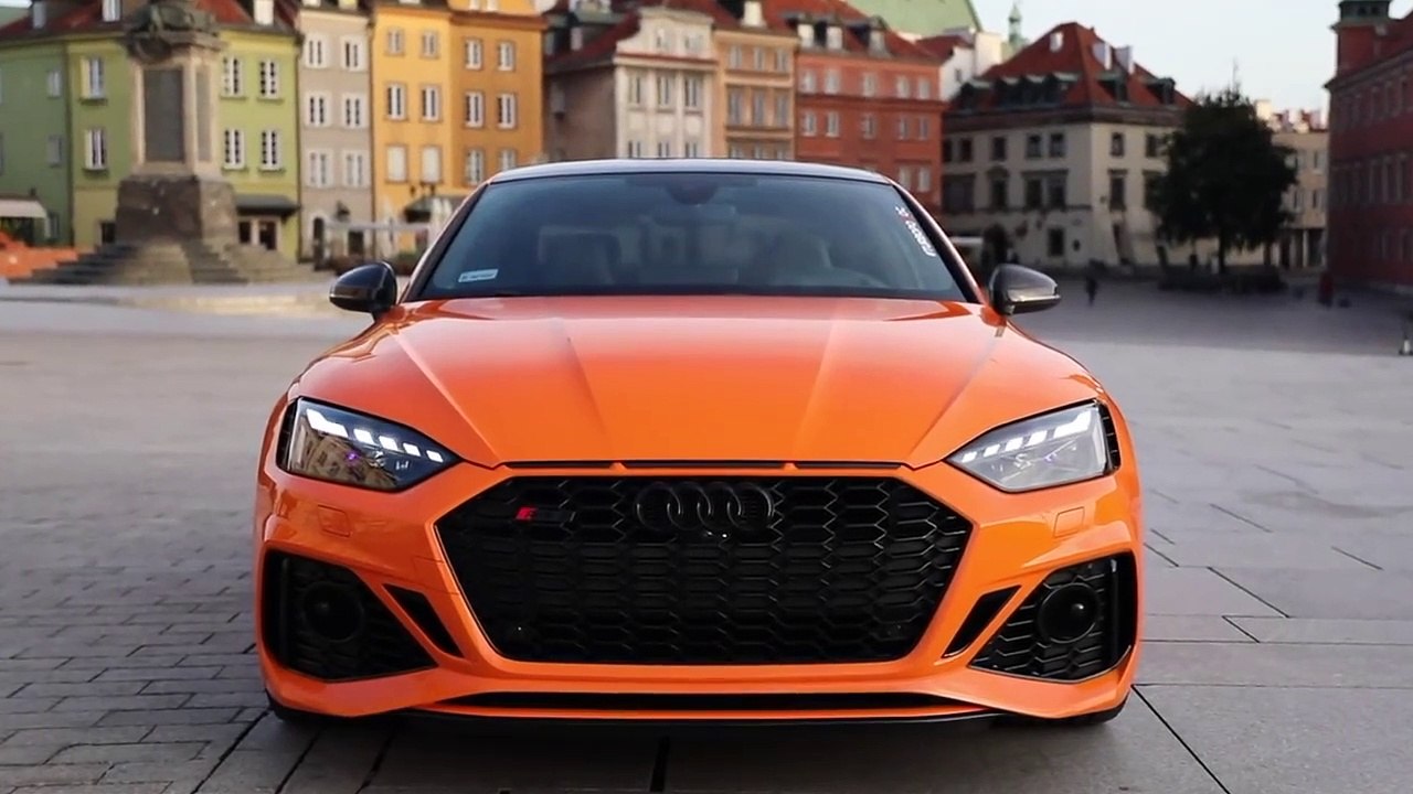 TRICK OR TREAT_ NEW 2021 AUDI RS5 in some CRAZY SPEC - GLUT ORANGE _BLACK OPTICS - 600NM_450HP BEAST