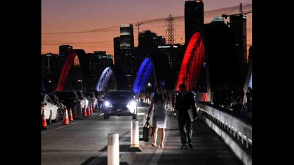 Newly opened Sixth Street bridge becomes haven for illegal takeovers