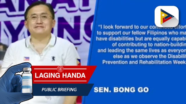 Disability prevention and rehabilitation week, ginugunita ngayong ika-3 linggo ng Hulyo