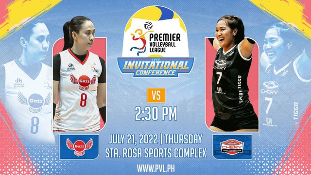 GAME 1 JULY 21, 2022 | CHERY TIGGO CROSSOVERS vs PETRO GAZZ ANGELS | 2022 PVL INVITATIONAL CONFERENCE