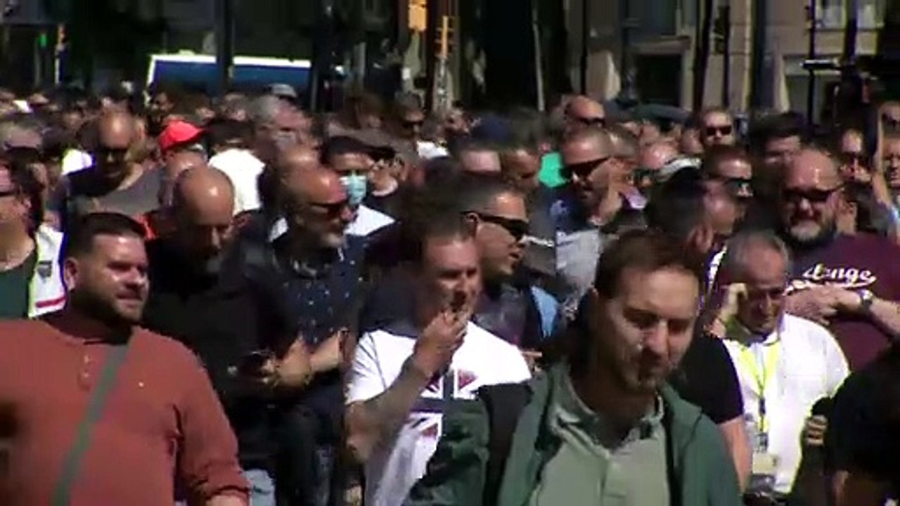 Manifestación en mayo de los trabajadores de Nissan contra los "retrasos" del proceso de reindustrialización de las plantas de la automovilística / EUROPA PRESS