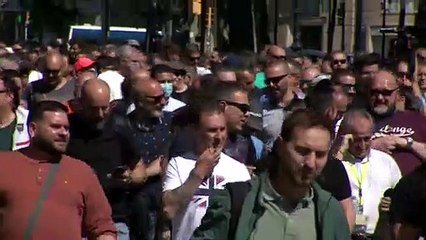 Manifestación en mayo de los trabajadores de Nissan contra los "retrasos" del proceso de reindustrialización de las plantas de la automovilística / EUROPA PRESS