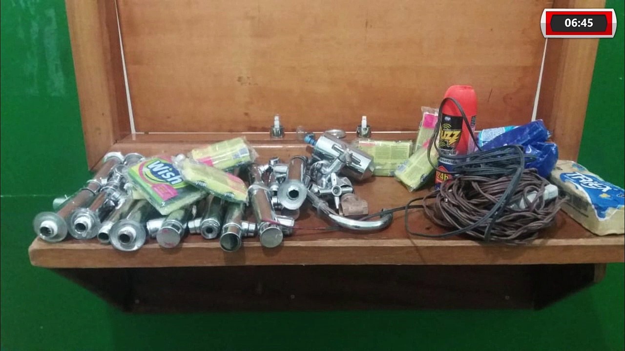 HOMEM É PRESO EM FLAGRANTE APÓS FURTAR ESCOLA ANÍSIO TEIXEIRA
