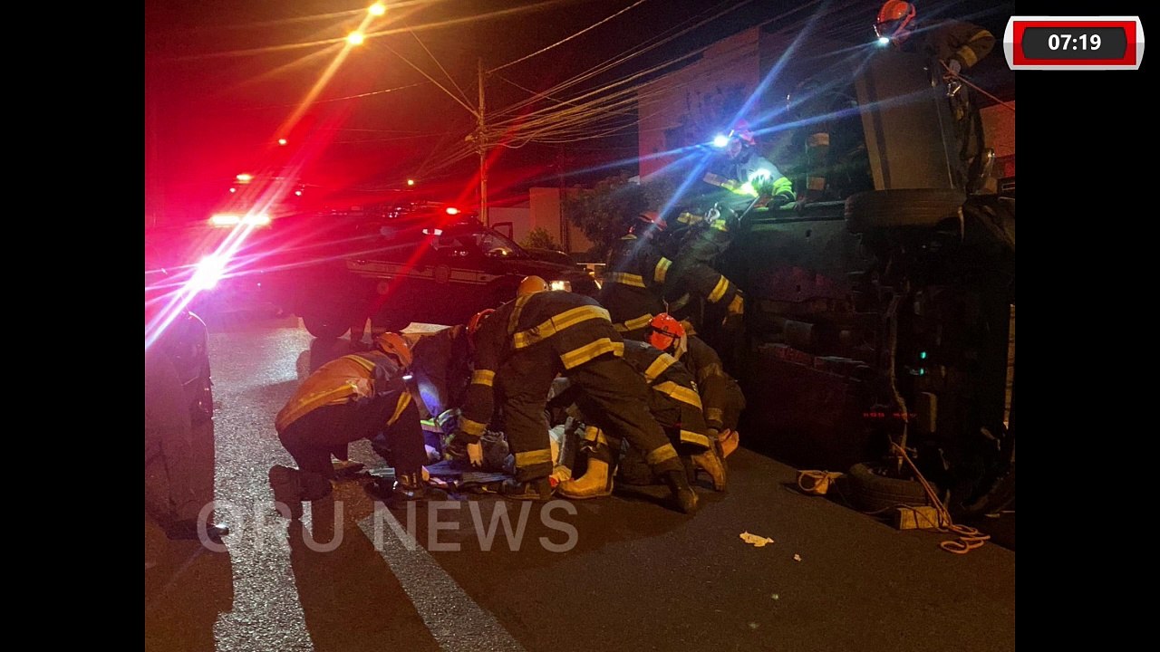 MOTORISTA GRÁVIDA TOMBA CARRO NA AVENIDA ITATIAIA, EM RIBEIRÃO PRETO