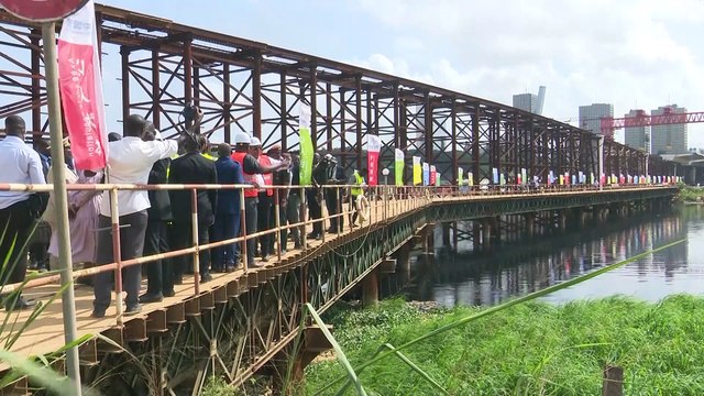 Le Premier ministre, Patrick Achi visite les travaux de drainage de la ville d'Abidjan