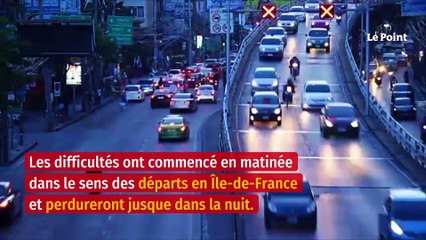 Chassé-croisé des vacances : ce vendredi classé rouge avant un samedi noir