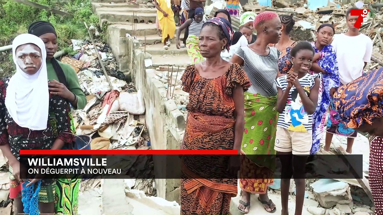 Déguerpissement au quartier Wall City de Williamsville